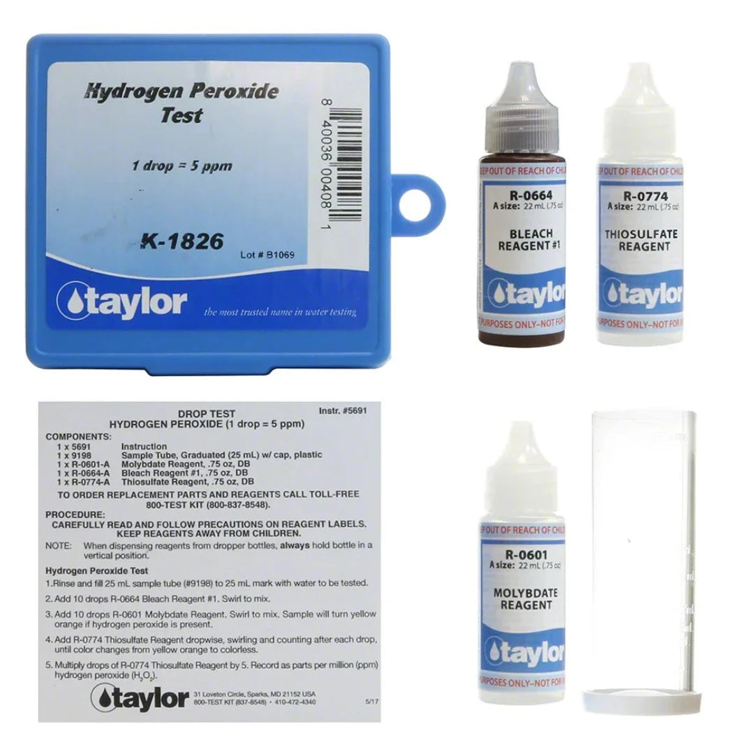 Hydrogen Peroxide Test Kit | Cold Plunge - Plunge Tub HubAccessoriesDreamPodPlunge Tub HubHYDRGN-PRXD-TT-KTAccessoriesDreamPodMaintenance