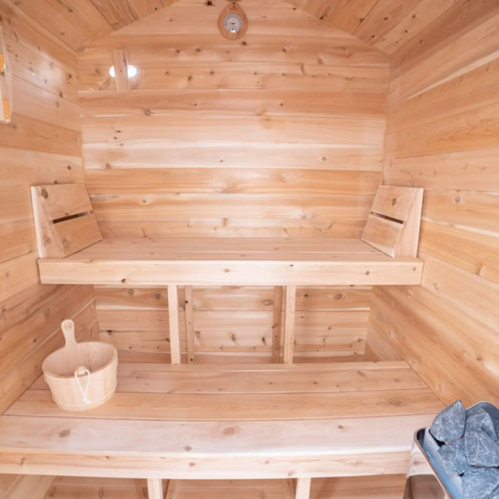 Dundalk LeisureCraft CT Granby 3 Person Cabin Outdoor Sauna