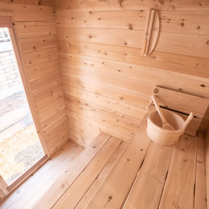 Dundalk Leisure Craft CT Granby 3 Person Cabin Outdoor Sauna