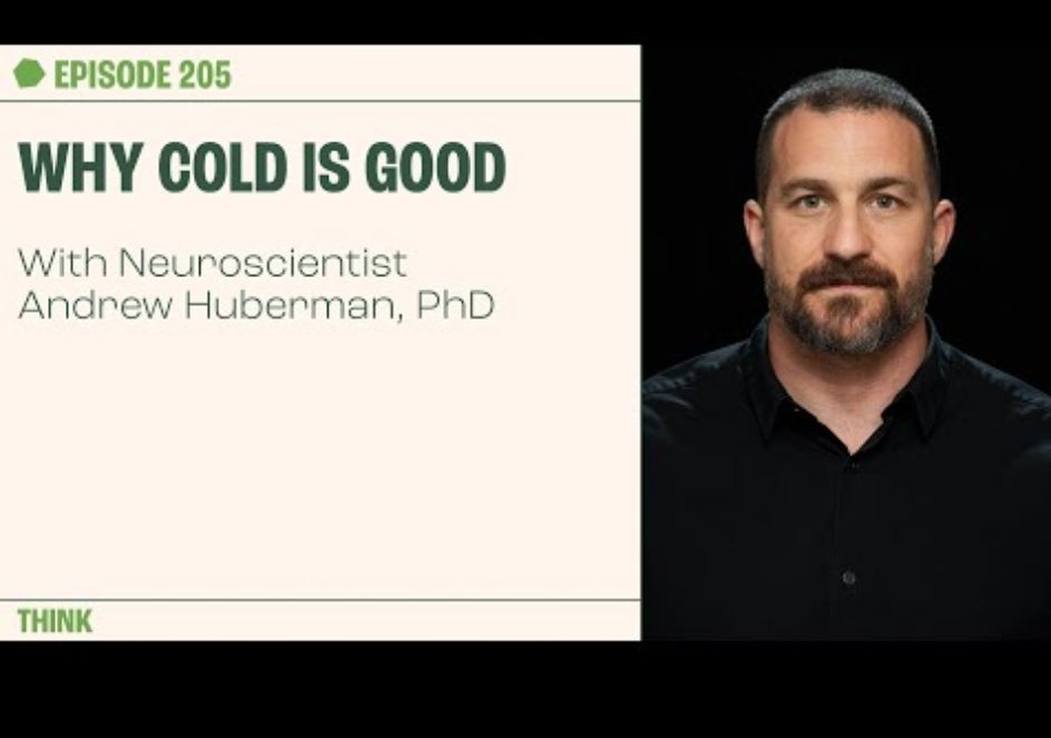 Load video: Andrew Huberman talks about all the amazing benefits of cold plunge therapy through deliberate cold water immersion and how to do it the correct way in order to get the best results possible.