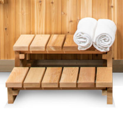 Dundalk Leisure Craft | 2 Tier Step with Straight Top Tread | Canadian Timber