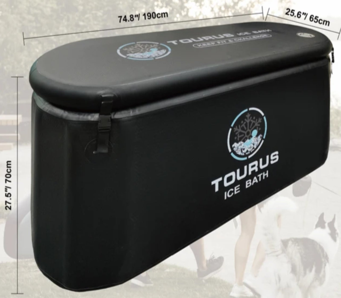 Tourus | Portable Cold Plunge Tub - Plunge Tub HubCold PlungeTourusPlunge Tub HubJust The TubCold PlungeCold Plunge TubsContrast Plunge Tubs